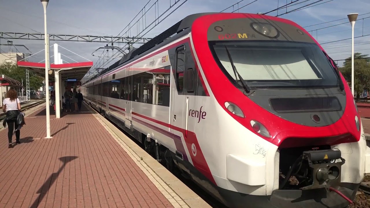 Circulaciones de trenes por la estación de Cercanías Renfe de Las Matas, Madrid