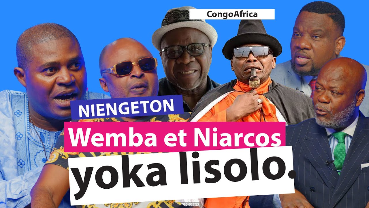 Niengeton, Papa Wemba et Niarcos bo yoka lisolo | CongoAfrica