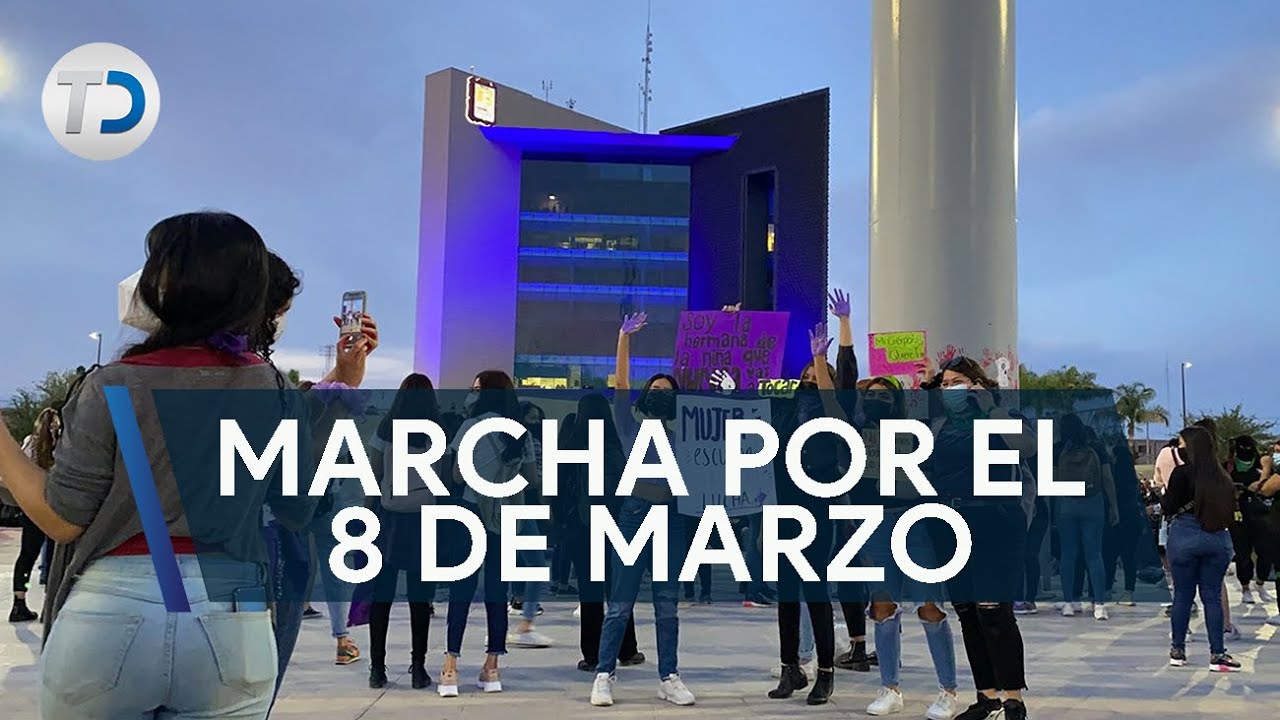 Recorrido de marcha por 8 de marzo