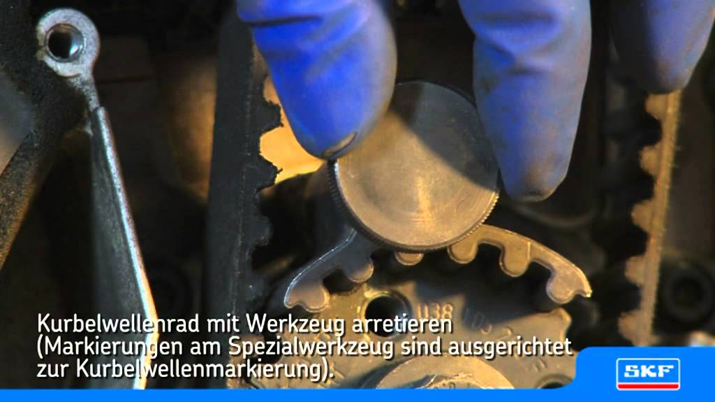 SKF Wechsel des Spannrollensatzes, inkl. Wasserpumpe VKMC 01250-1 Volkswagen passat 1.9 TDI
