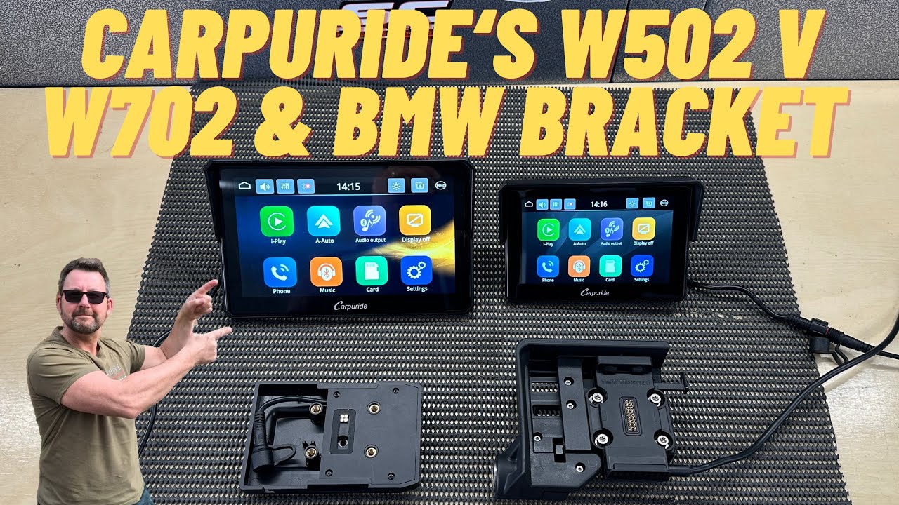 Тестирование двигателей Carpurides W502 и W702, установленных на специальный кронштейн для мотоци...