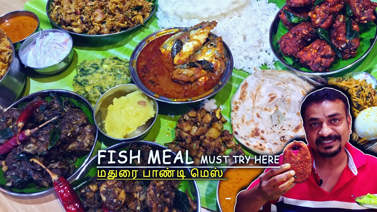 Madurai Pandi Mess Bangalore | Fish Meal & Vanjiram Varuval | Food Lovers Must Try Here in Bengaluru
