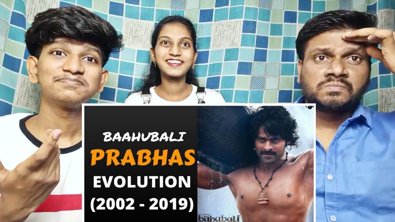 🔥 PRABHAS EVOLUTION REACTION  (2002-2019)  | Macha Reaction | Prabhas |