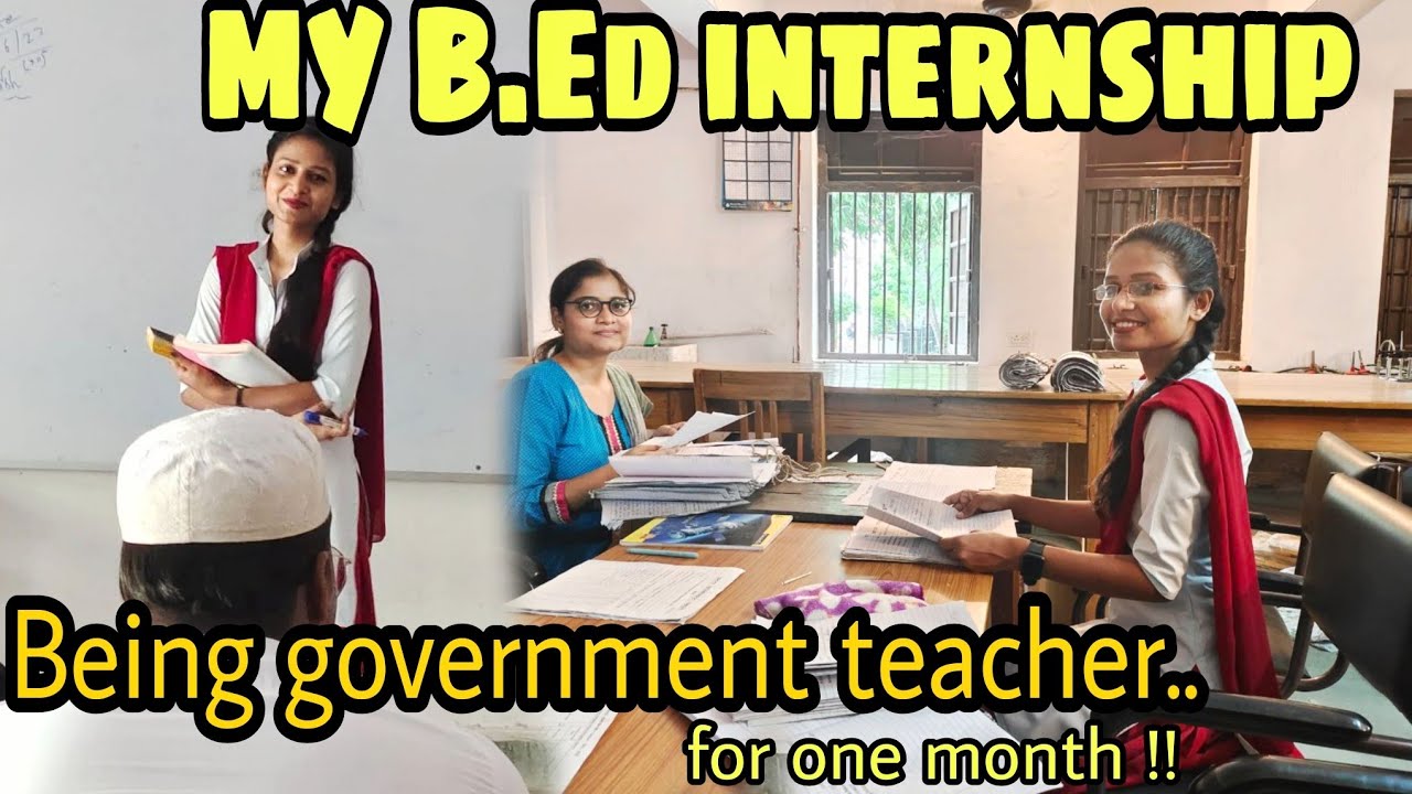 MY B.Ed internship👉Government teacher for one month/ISLAMIA T.E.T. B.Ed college/PATNA COLLEGIATE