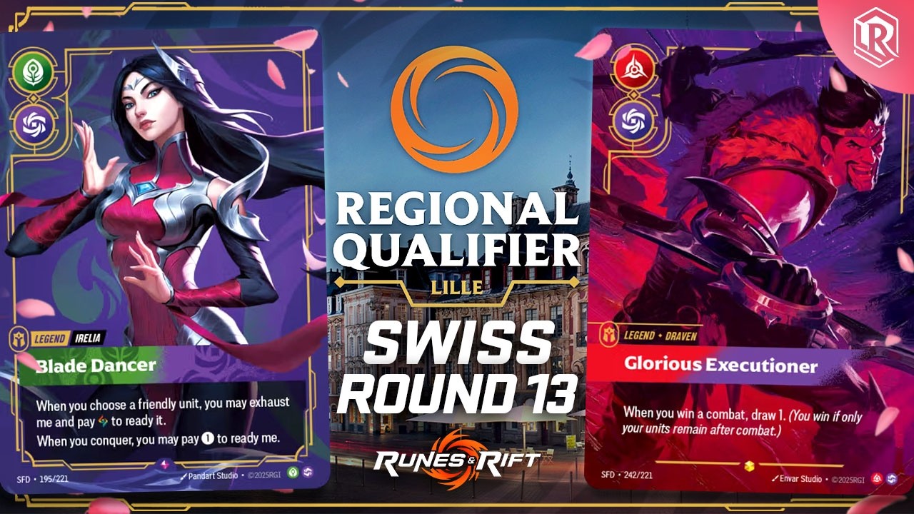 Riftbound Regional Lille - Irelia vs Draven - Round 13 | Spiritforged