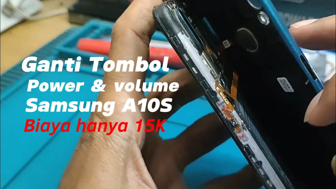 Cara Ganti Sendiri Tombol & Flexible Samsung A10s | Modal Cuma 15 Ribu!