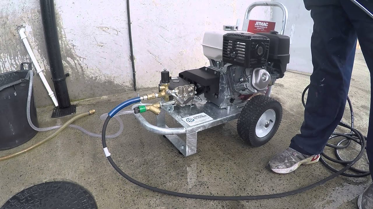 Honda gx 390 4000 psi 15 litre belt driven low speed 1450 rpm Petrol pressure washer
