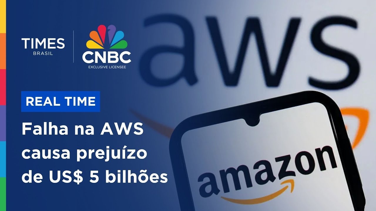 Amazon Web Services tem pane e preju&iacute;zo estimado em US$ 5 bilh&otilde;es