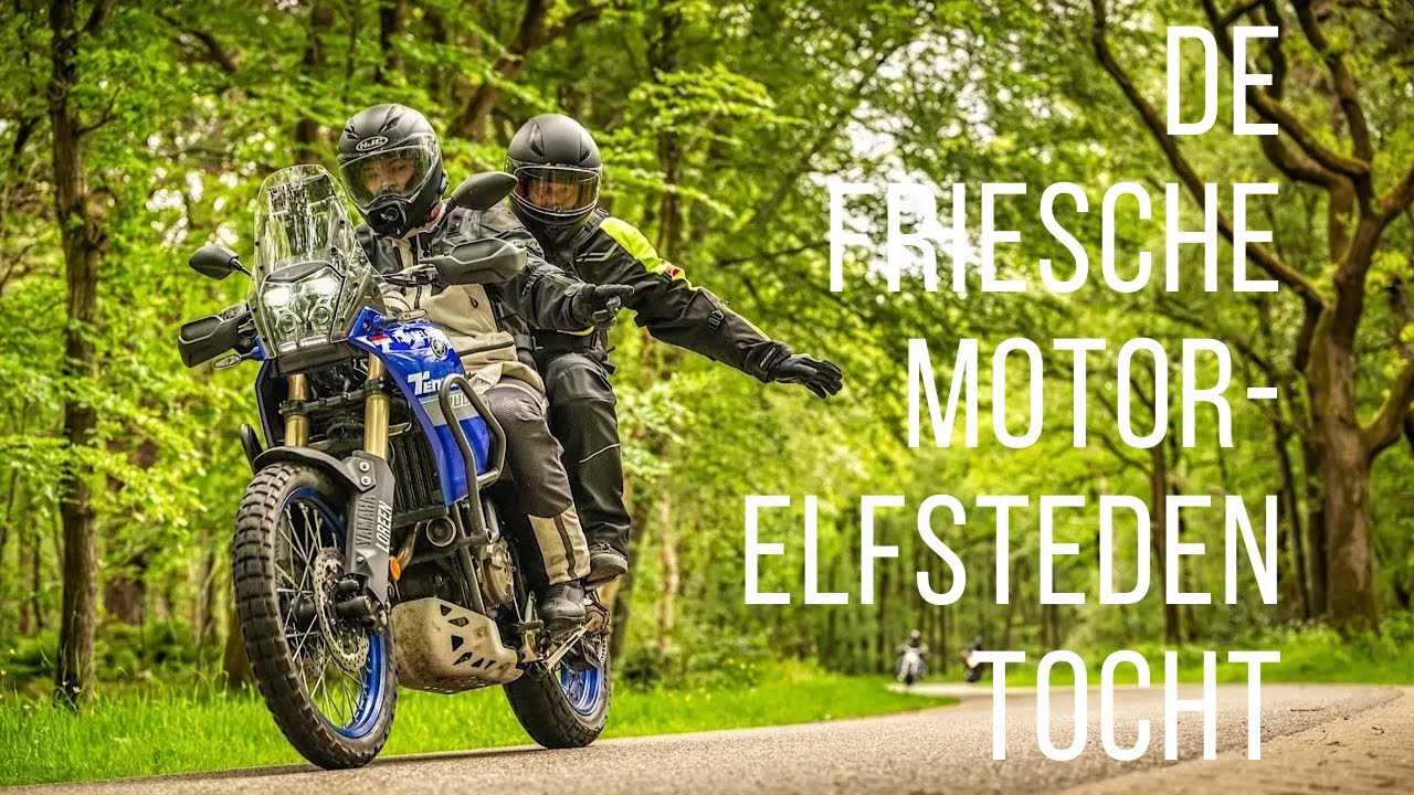 De Friesche motor-elfstedentocht 2024.