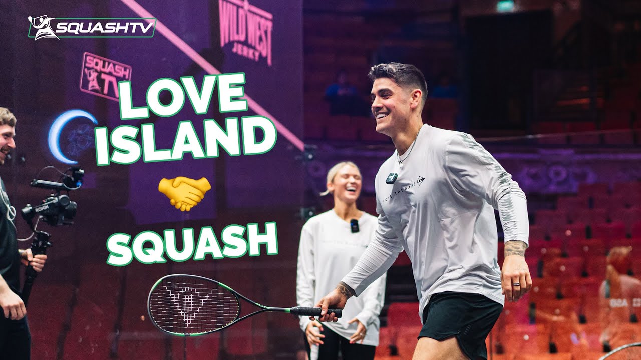 🏝️ Love Island stars Luke Mabbott and Lucie Donlan play squash! 🤩