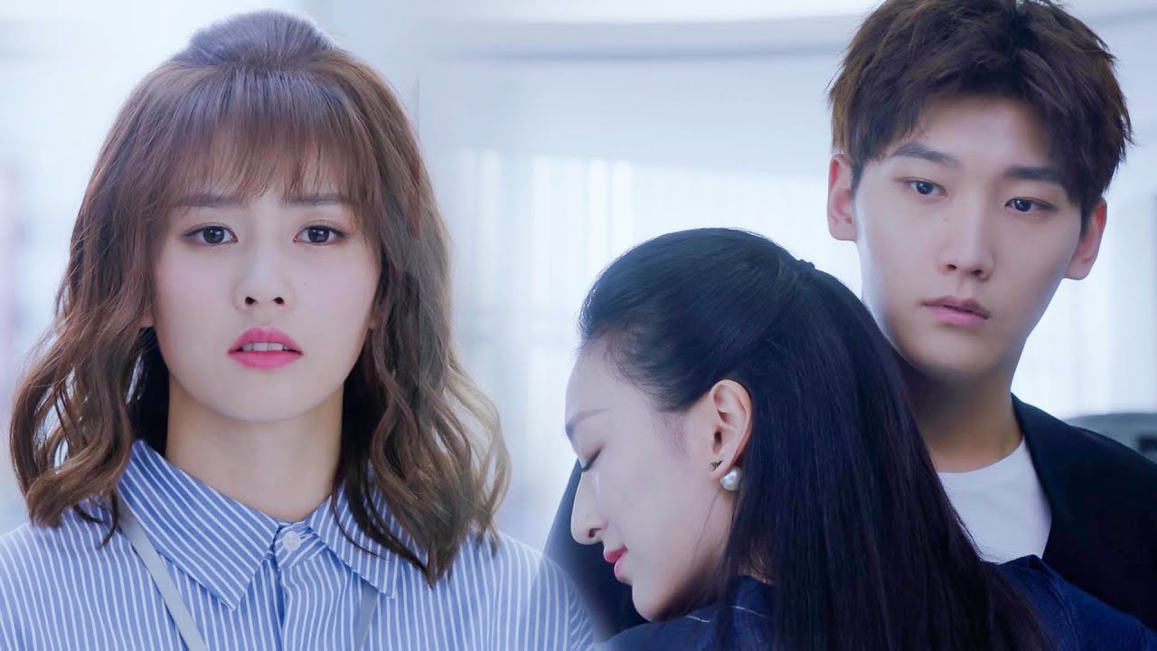 The mistress hugged husband and provoked wife, but the husband pushed her away for his wife!