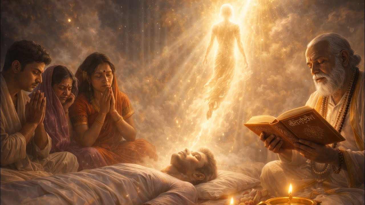 गरुड़ पुराण के अनुसार मृत्यु के बाद आत्मा के साथ क्या होता है?| Yamlok, Chitragupt, Moksha Explained