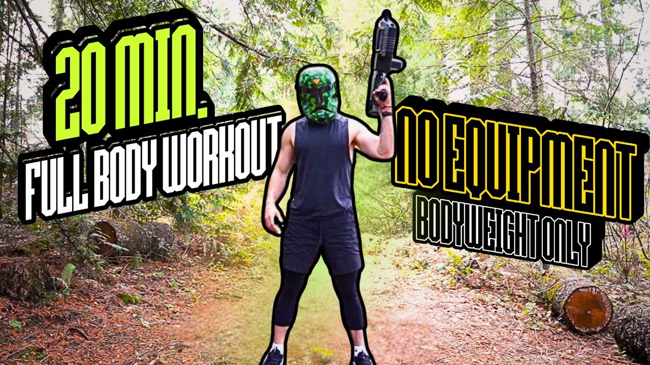 20 Min BODYWEIGHT TOTAL BODY WORKOUT for Star Wars Fans | At Home Workout | 41st ELITE CORPS: DAY 1