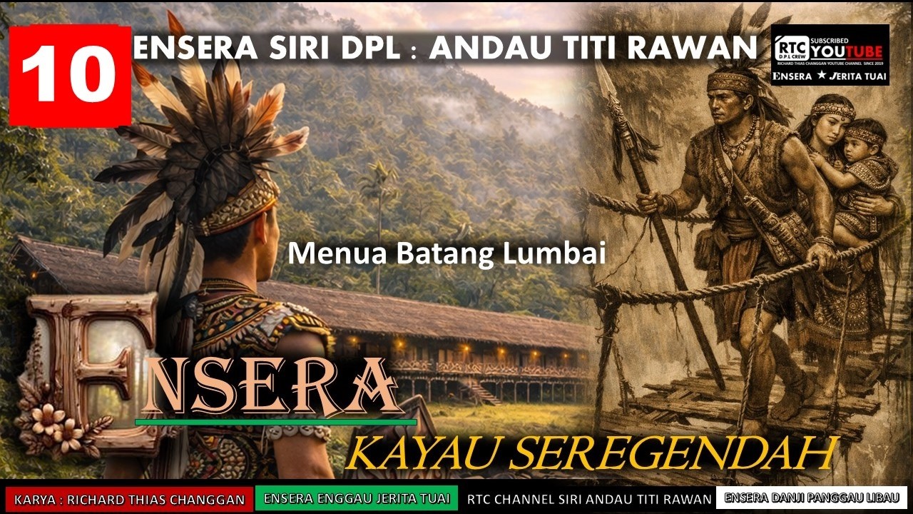 ENSERA ANDAU TITI RAWAN /KAYAU SEREGENDAH-  PART 10