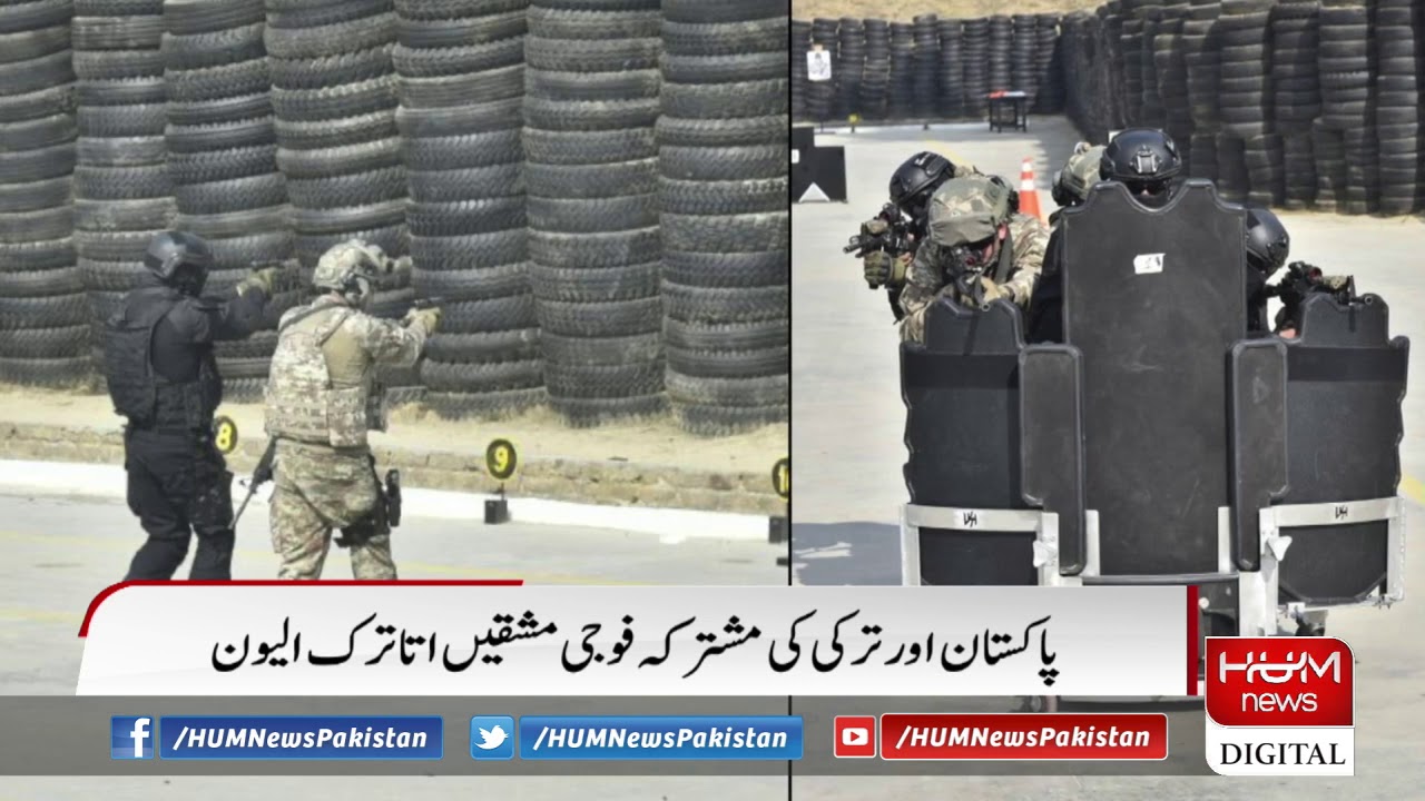 Pak-Turk joint military exercises Ataturk XI at SSG headquarters in Tarbela