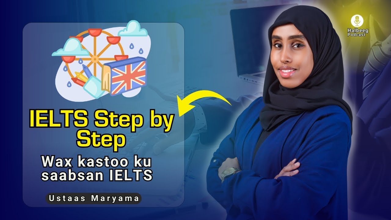 Wax kasta oo ku saabsan Intixaanka IELTS | Ustaad Maryama, English teacher