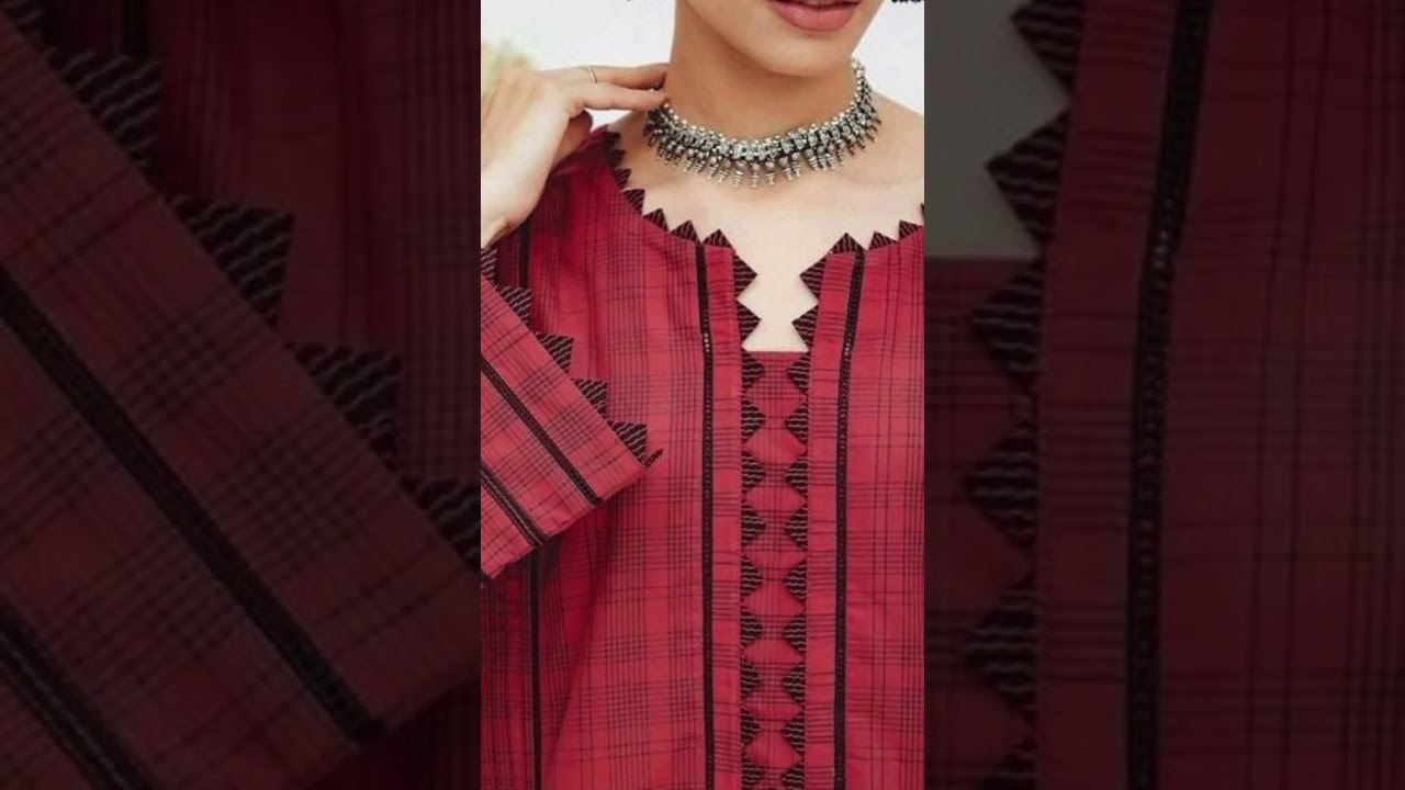 Neck Designs For Lawn Dresses 2024/ Gale Ke Design / Neck Design