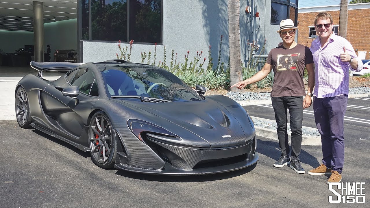 Manny Khoshbin's STEALTHY BATMOBILE McLaren P1!