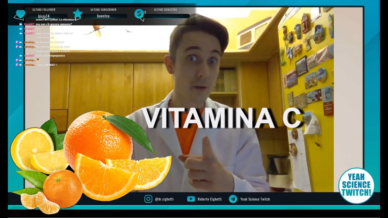 Esperimenti scienTWITCHfici: La vitamina C