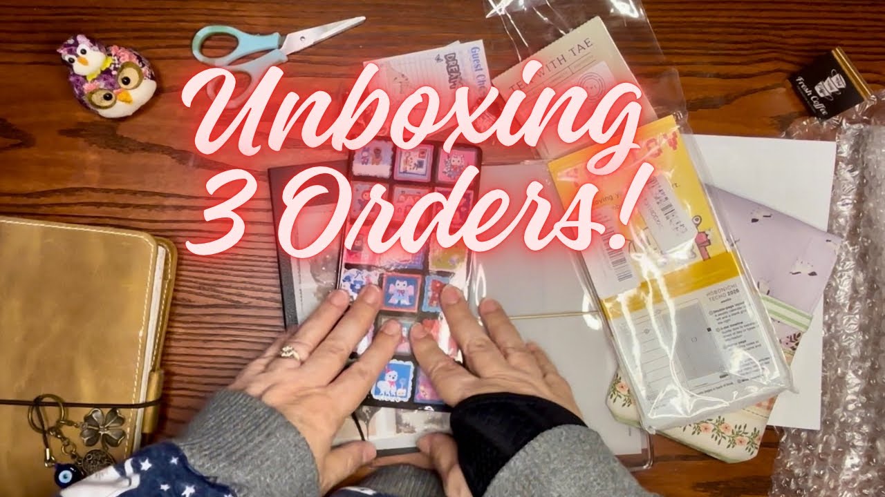 A Triple Unboxing! Hobonichi, Sterling Ink, & Starseed Homestead