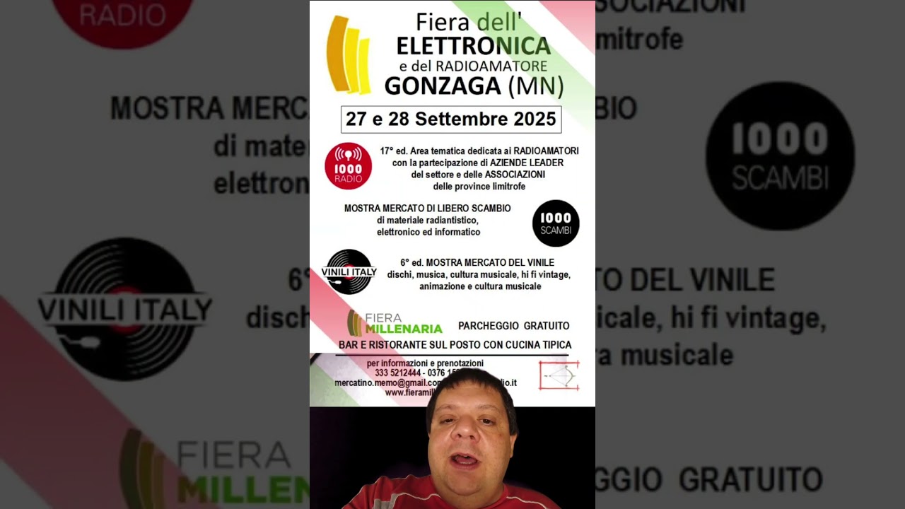 #fiera #elettronica #gonzaga #mantova #lombardia #radio #radioamatori #hamradio #tecnologia #cb