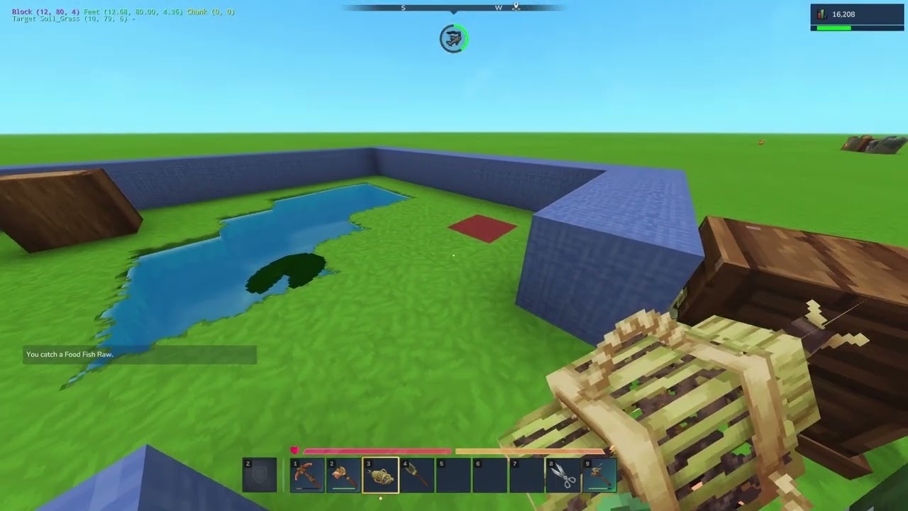 Hytale OSRS - Woodcutting, Fishing, Firemaking and Cooking - MVP Demo
