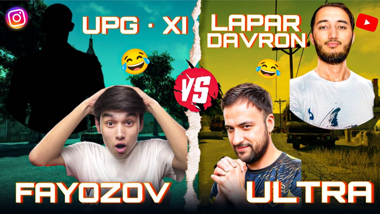 2vs2 WOW JUDA QATTIQ OYIN BOLDI 😂 || 6- QISM @LAPARDAVRON @ULTRAPUBGMOBILE 