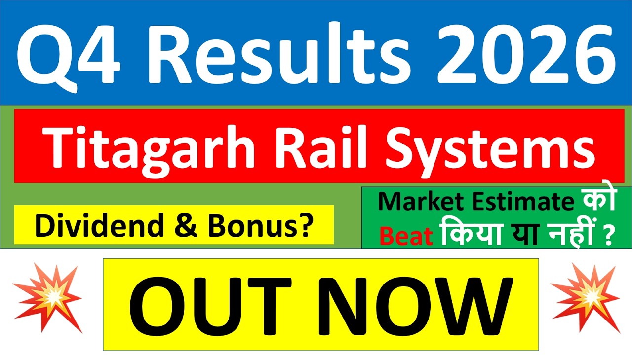 Titagarh Rail Systems Q4 results 2026 | Titagarh q4 results today | Titagarh Rail Share News today