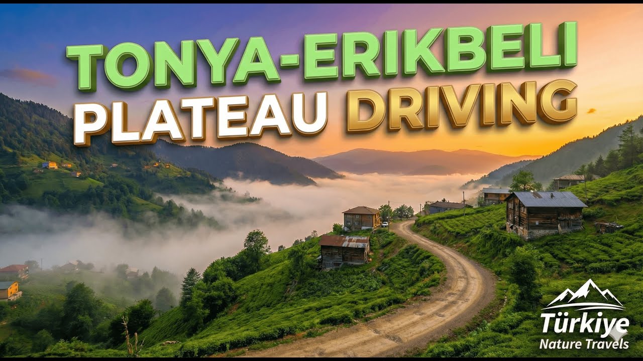 🇹🇷TRABZON # TONYA - ERİKBELİ  PLATEAU. A BEAUTIFUL AUTUMN DAY ON THE HIGHLAND. 4K HDR