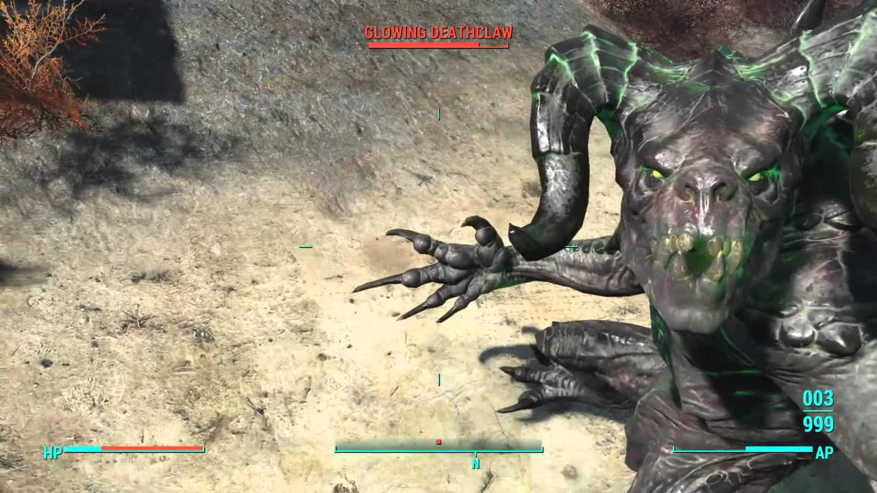Fallout 4 Deathclaw death animation