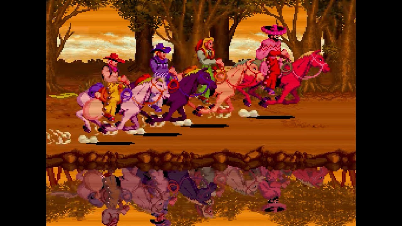 Sunset Riders Atari Kovboy Oyunu