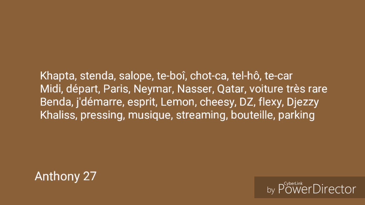 Heuss L'enfoir&eacute; Ft Sofiane -Khapta Paroles/Lyrics. #khapta