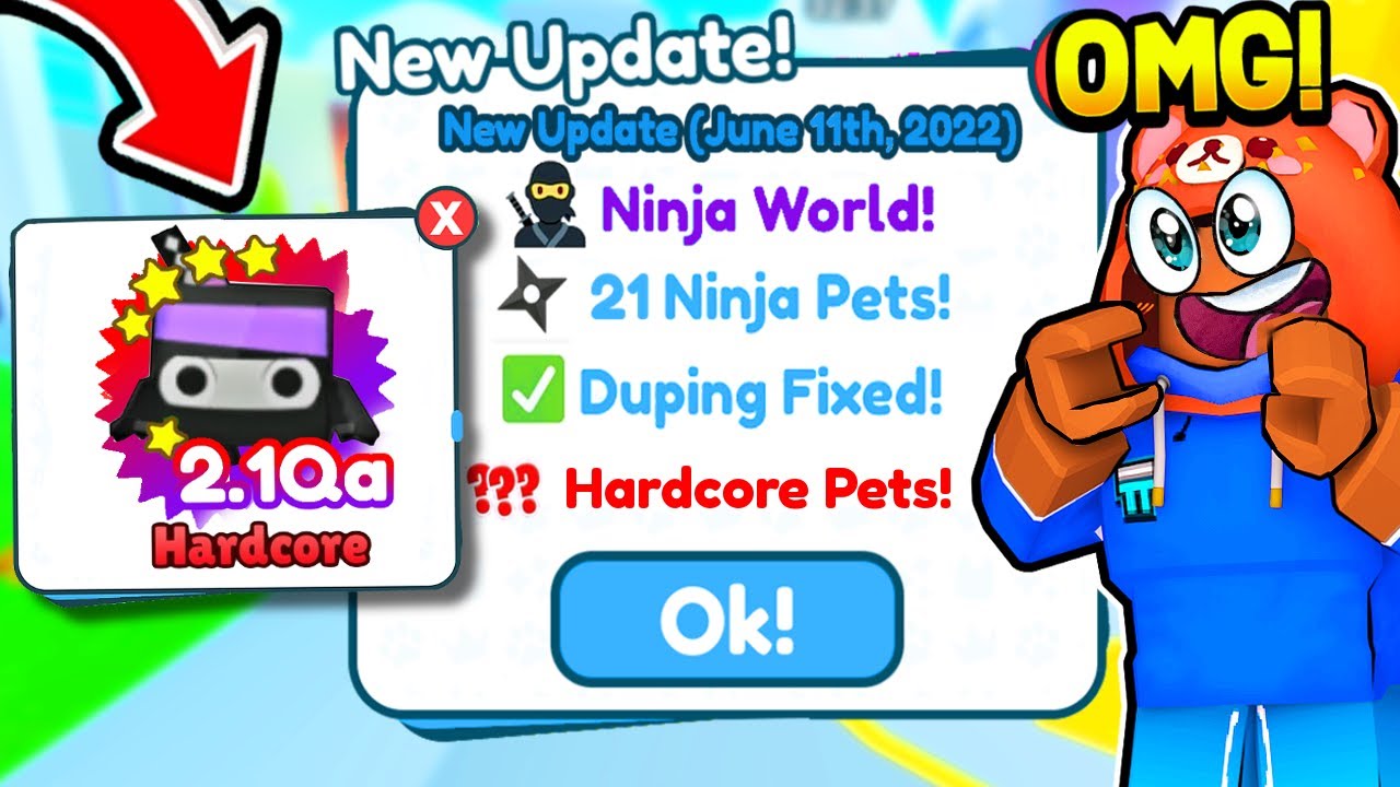 🥷 ALL *NEW* NINJA Update Leaks CONFIRMED! + COUNTDOWN TIMER in Pet Simulator X? (Roblox)