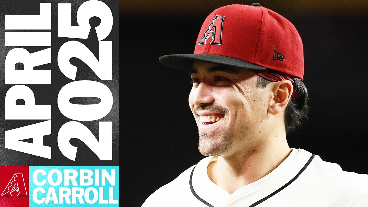 ALL of Corbin Carroll's incredible moments to open the 2025 season for the Diamondbacks (Highlights)