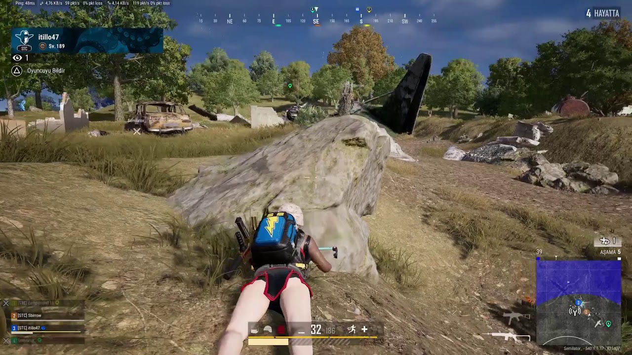 Pubg PS5 - Dualsense ile Süper Zor gameplay 2026