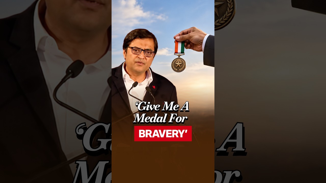 &lsquo;Give Me A Medal For Bravery&rsquo;: Arnab&rsquo;s Quirky Remark Has CJI Surya Kant Laughing | WATCH