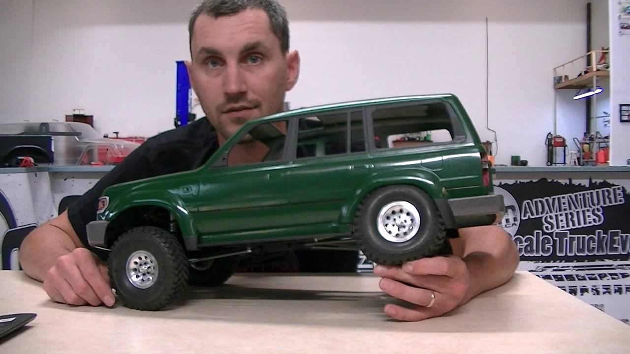 SCX2 Toyota LC80 Build - Shocks Setup