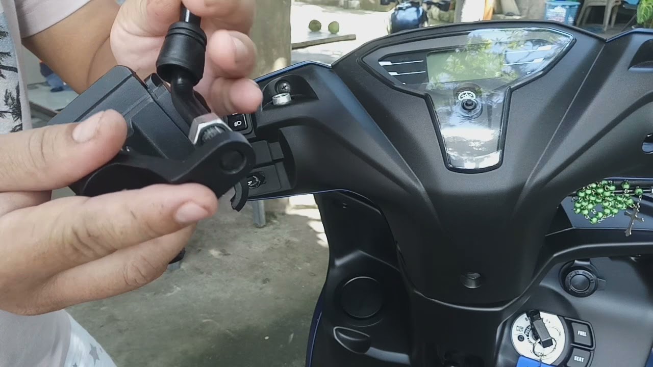 Install CP holder |side mirror mount