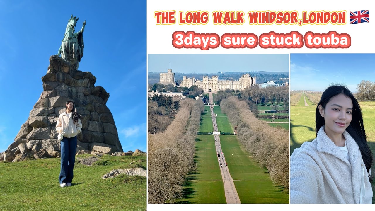 Лондон застрял на 3 дня, конечно😢||ДЛИННАЯ ПРОГУЛКА ВИНДЗОР