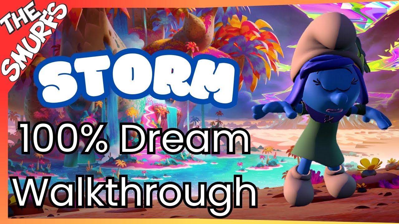 The Smurfs: Dreams - Storm's Dream 100% Smurfthrough