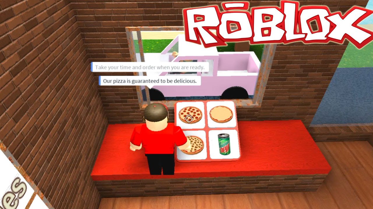 Roblox / Work at a Pizza Place / Working The Drive - Thru / Gamer Chad Plays