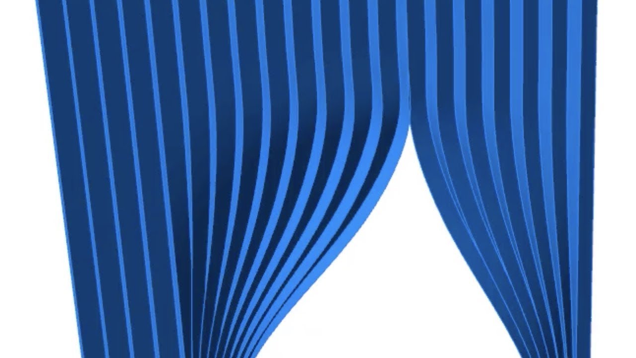 [Grasshopper] 0066 Accordion Curtain (Slow ver.)