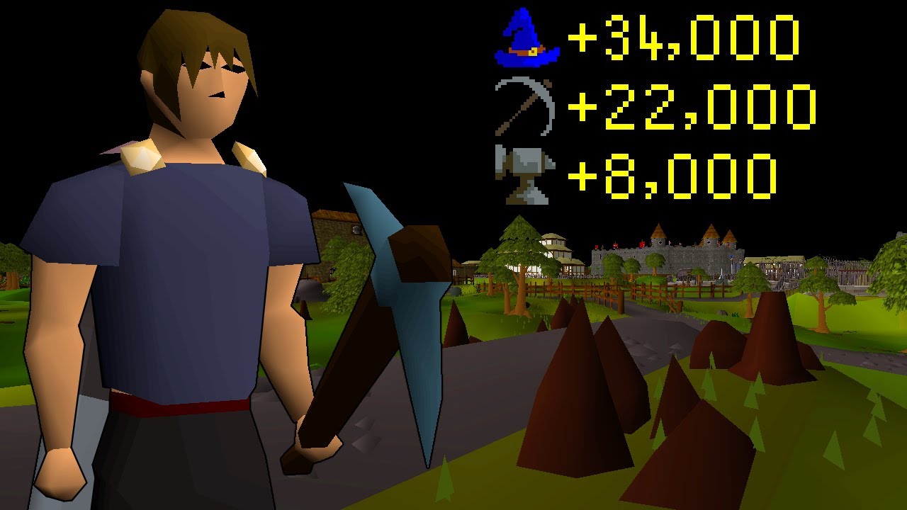 Mining/Smithing/Magic training method for low level Ironman