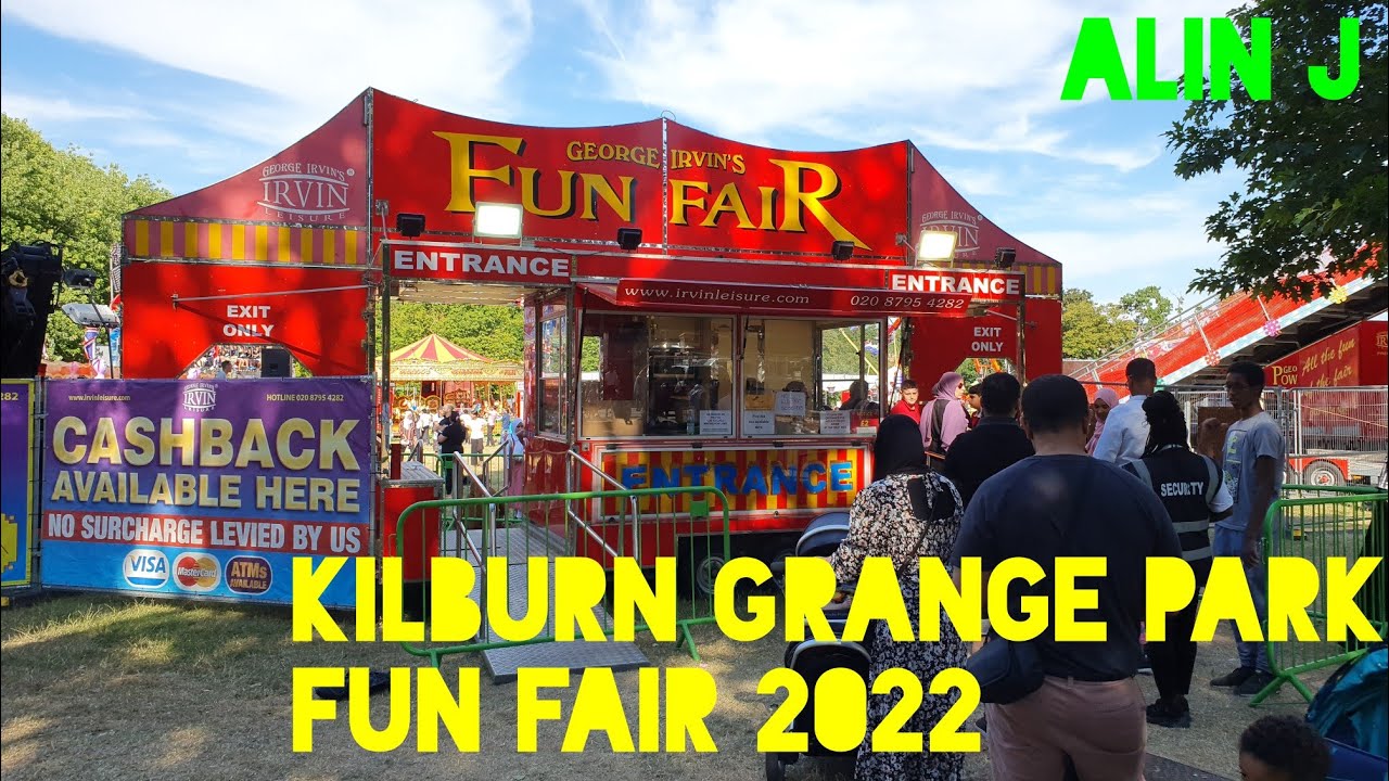 KILBURN GRANGE PARK  | FUN FAIR 2022 | LONDON  | ENGLAND