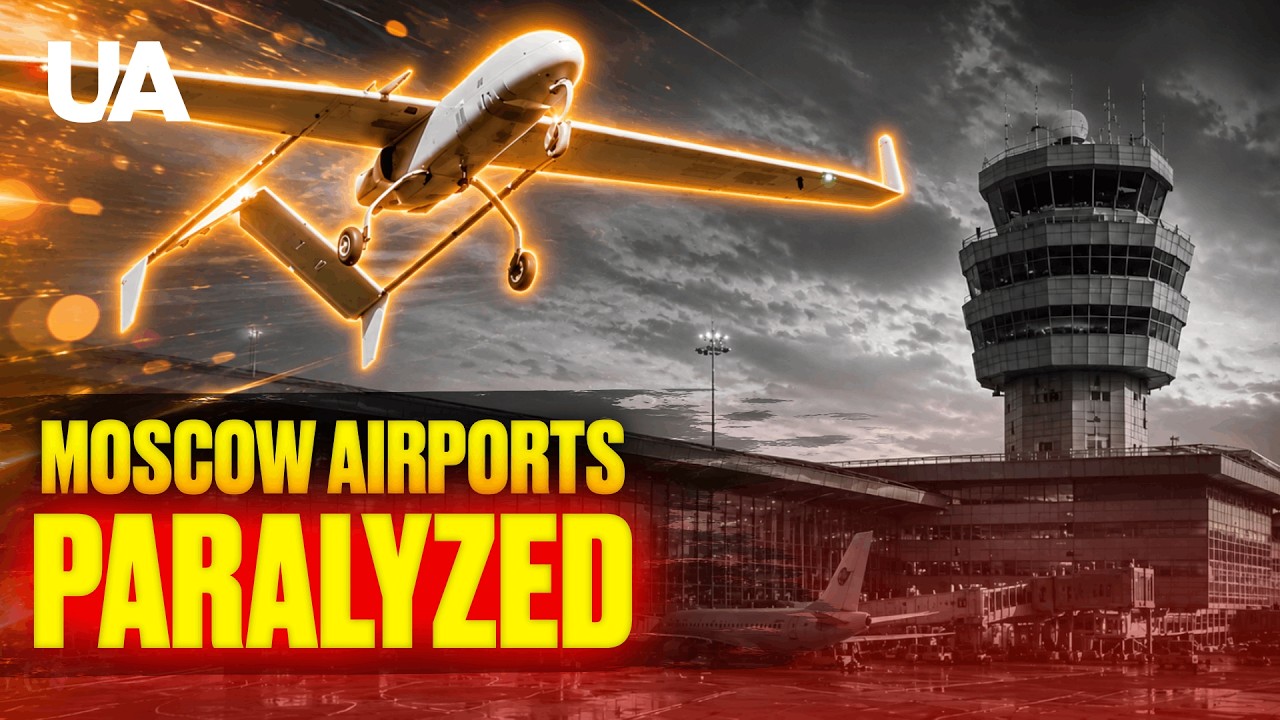 Panic in Moscow: Drones PARALYZE airports and HALT logistics