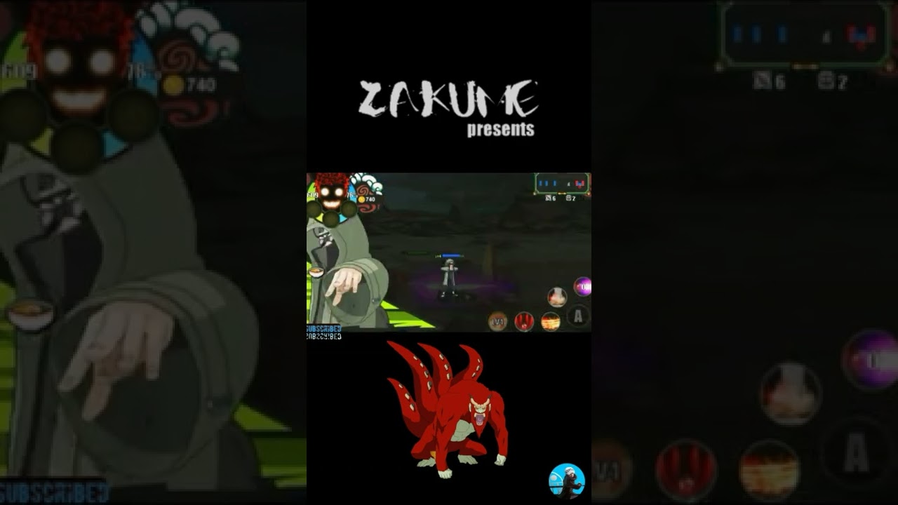 naruto senki || Battle Naruto Kyubi Fangame 