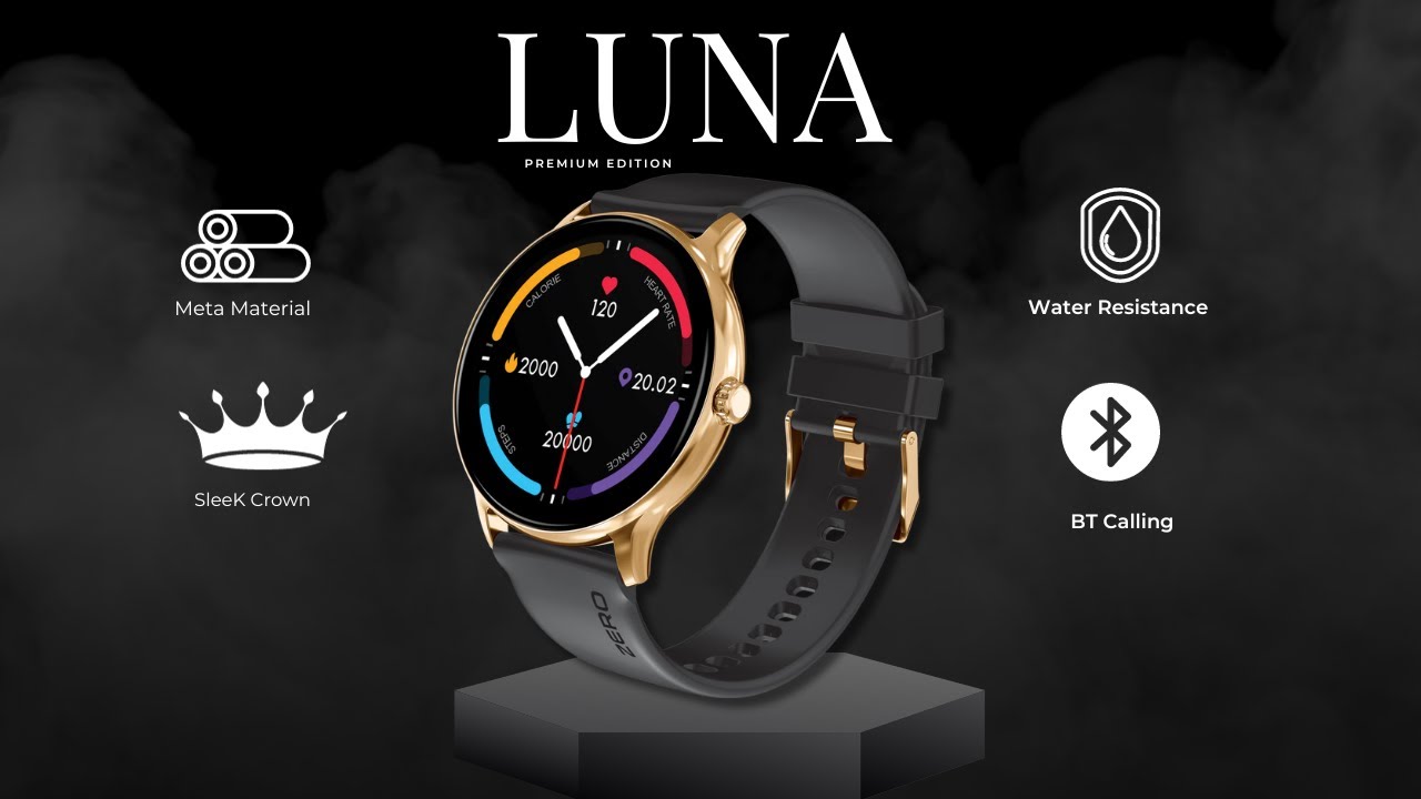 LUNA Smart Watch by Zero Lifestyle - Unboxing - Review