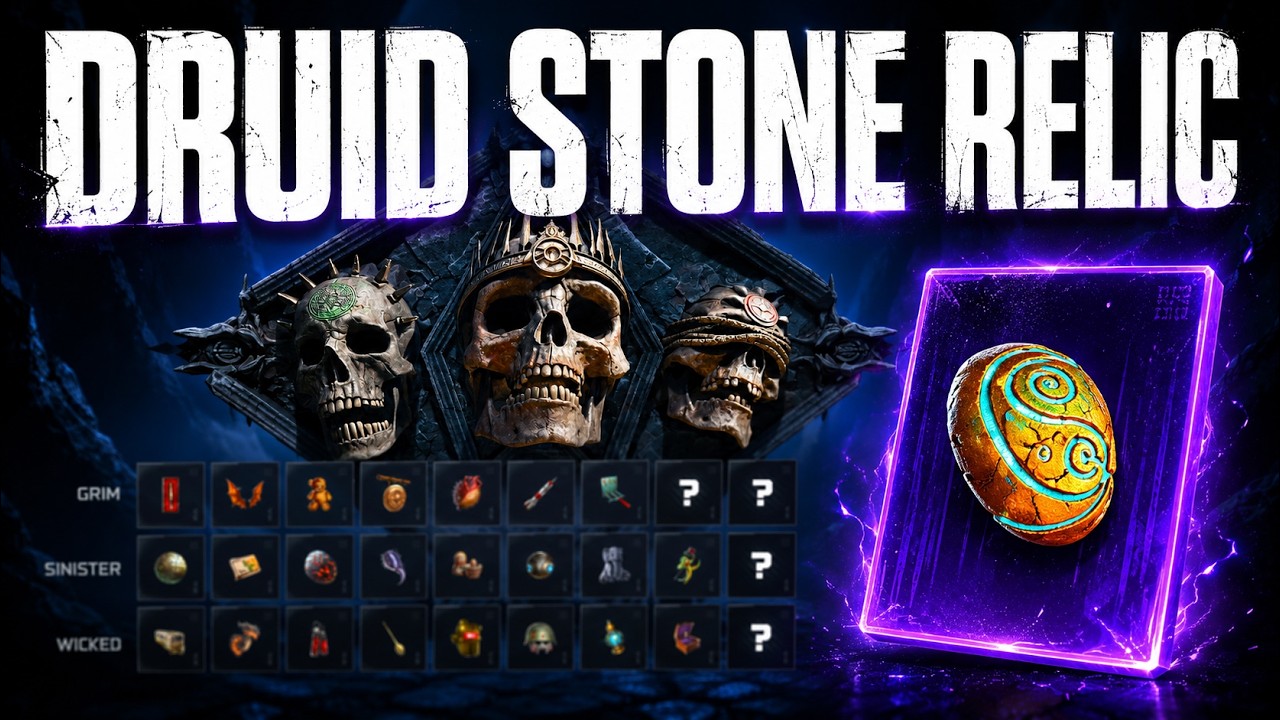 Druid Stone Relic Tips & Tricks! (Black Ops 7 Zombies)