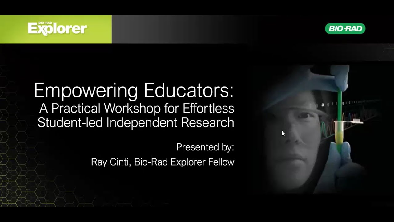 Empowering Educators: Integrating Seamless Molecular Biology Projects into Your Curriculum - Webinar