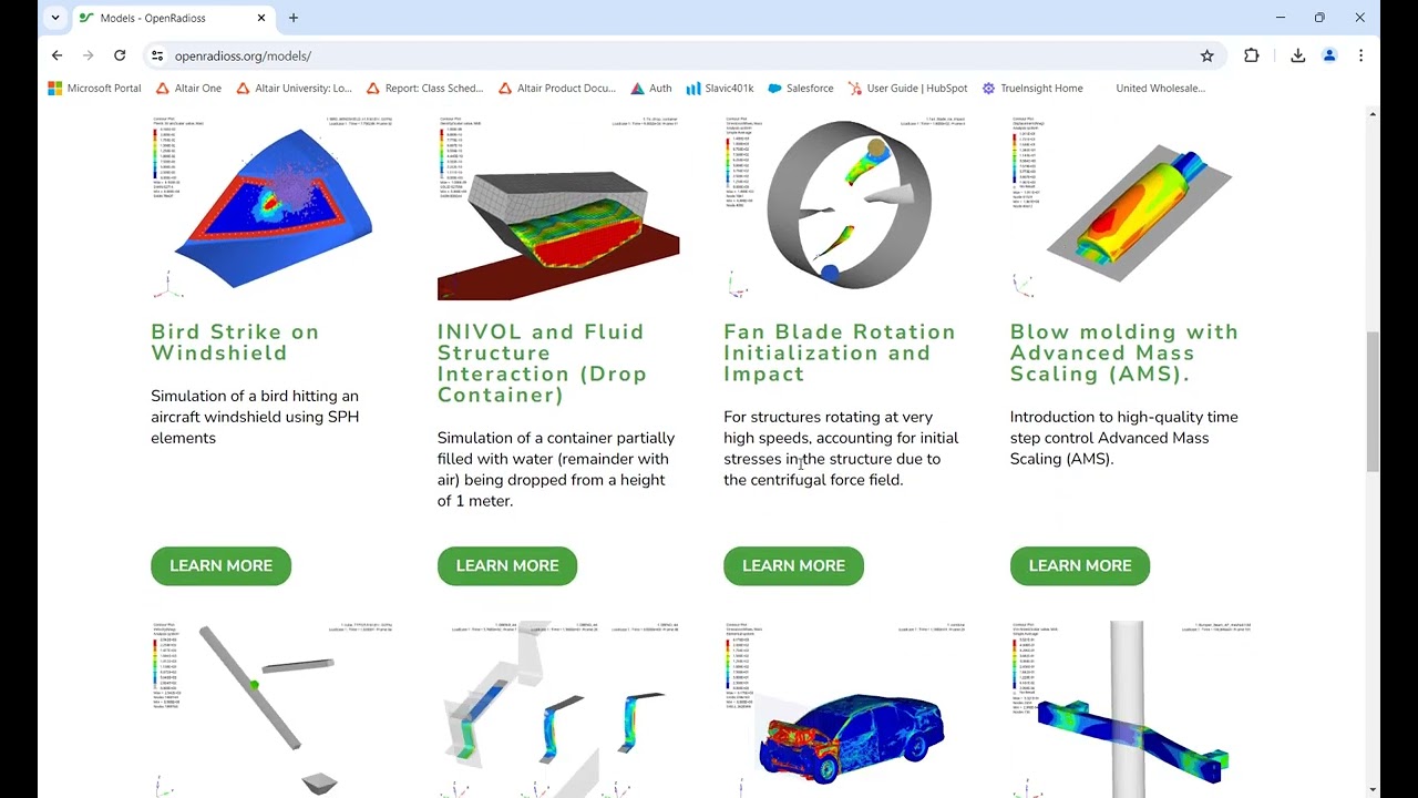 Run Explicit Simulation using Altair OpenRadioss